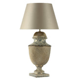 David Hunt Lighting Lattice Table Lamp In Cream / Gold, Base Only